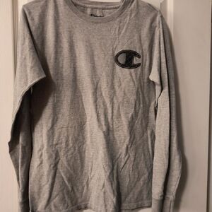 Champion Heather Gray Crewneck Shirt